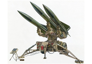 US Army MIM-23 HAWK (Homing II the Way Killer) Missile