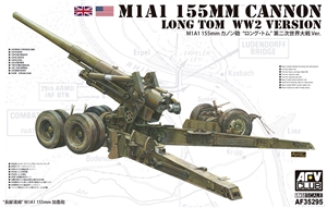 PKAF35295 M1A1 155mm Long Tom Cannon (WW2 version)