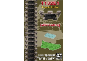 US Army T132E1 Workable Track Link for M110/M107
