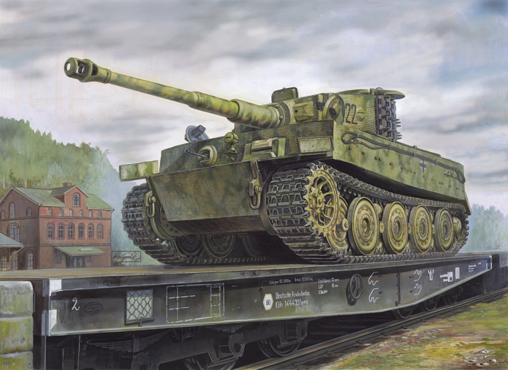 German Army Tiger I (Transport Mode) Heavy Tank