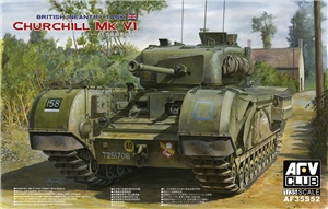 British Army Churchill Mk VI/75mm Gun