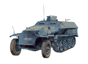 German Army SdKfz 251/1 Ausf C Half-Track Vehicle