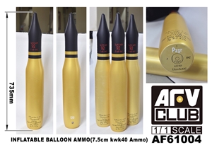 Inflatable 7.5cm kwk40 (PVC, 735mm)