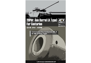 20pdr Gun Barrel Type A for Centurion (aluminium)