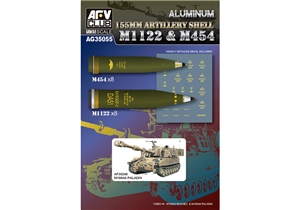 US M1122 & M454 155mm Artillery Shells (Aluminium)