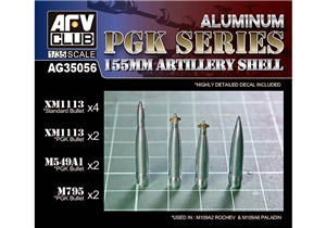 US PGK Series 155mm Artillery Shells (Aluminium)