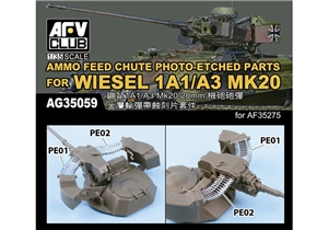 Ammo Feed Chute PE for Wiesel 1A1/A3 Mk 20