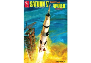 PKAMT1174 Saturn V Rocket & Apollo Spacecraft