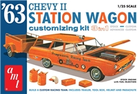 1963 Chevy II Station Wagon w/ Trailer