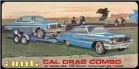 Cal Drag Combo 3-in-1 Racing Team (Galaxie, Falcon & Trailer)
