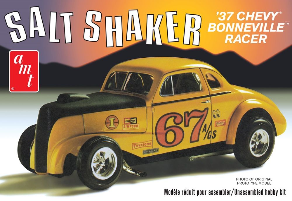 1937 Chevy Bonneville Racer  Salt Shaker  Car