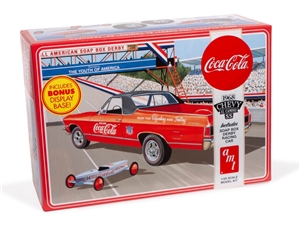 PKAMT1362 1968 Chevy El Camino SS (Coca-Cola) w/ Soap Box Racer
