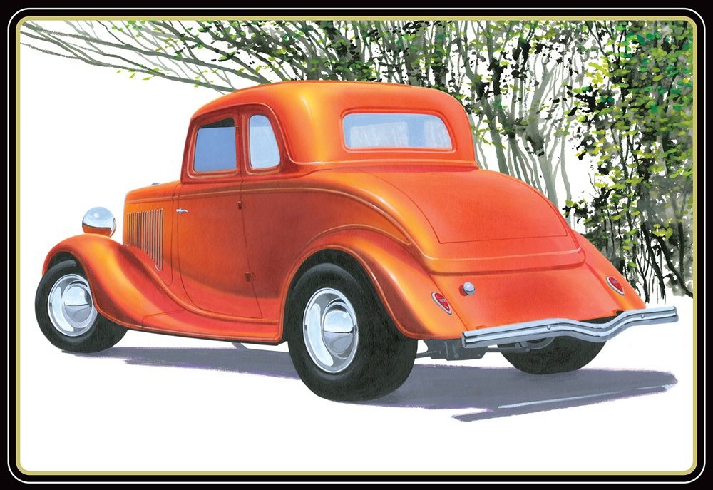 1934 Ford Street Rod 5-Window Coupe Car