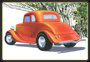 PKAMT1384 1934 Ford Street Rod 5-Window Coupe
