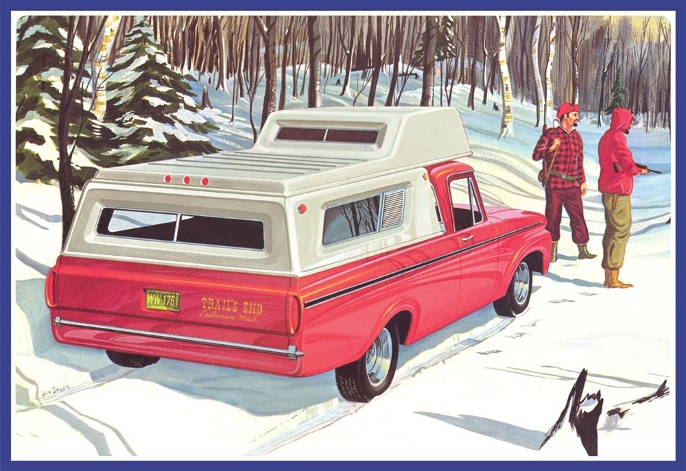 1963 Ford F-100 Camper Pickup Truck