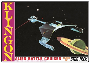 PKAMT1428 Star Trek The Original Series Klingon Battle Cruiser