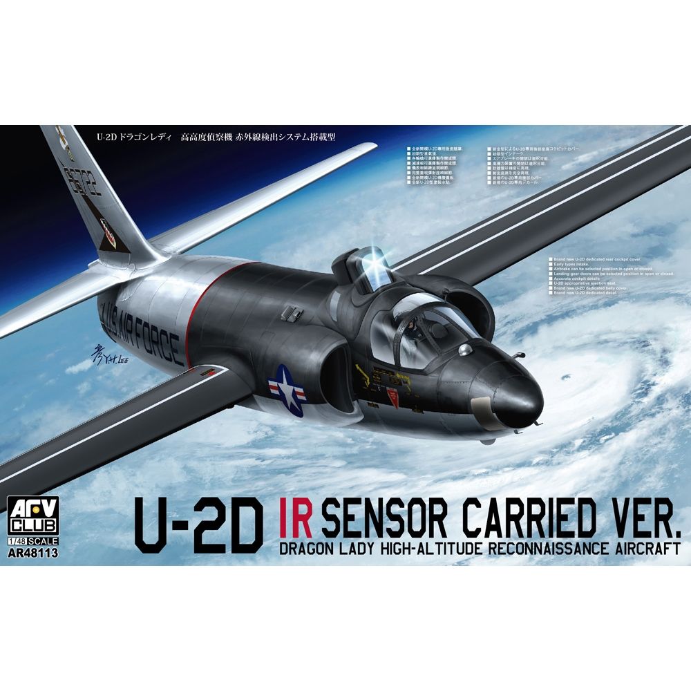 US Air Force U-2D IR (Sensor-Carried Version) Reconnaissance Aircraft