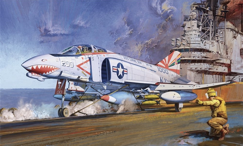 US Navy F-4B Phantom VF-111  Sundowners  Fighter Aircraft