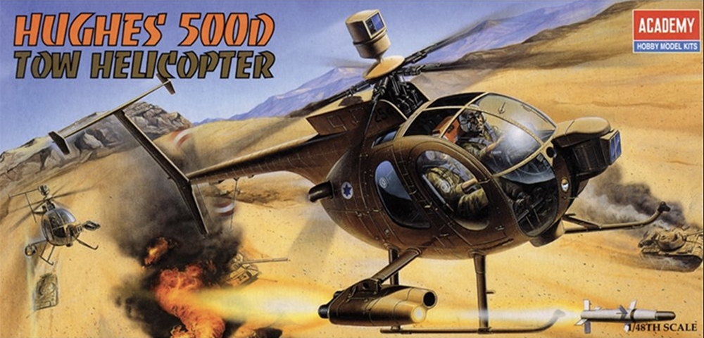 US Police Hughes 500D Tow Helicopter