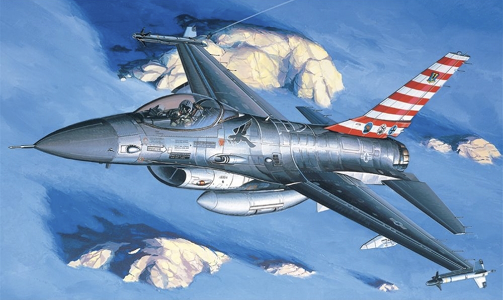 US Air Force F-16A/C Fighting Falcon Fighter Aircraft