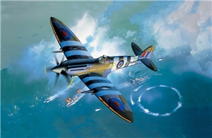 British Royal Air Force Spitfire Mk XIVc Fighter Aircraft