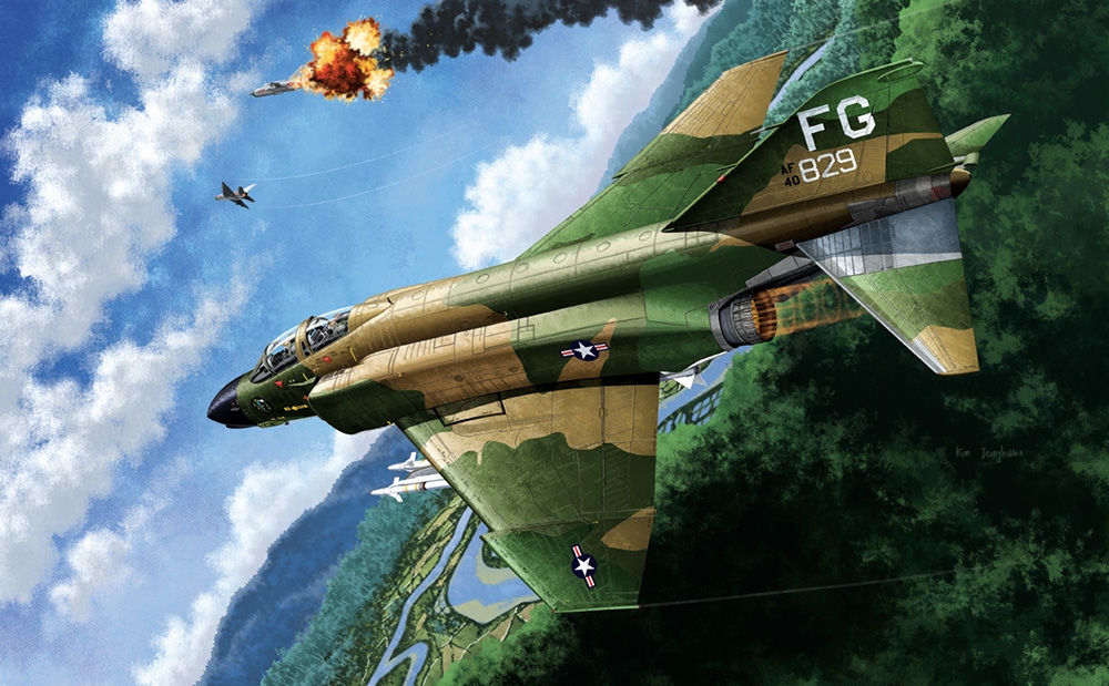 US Air Force F-4C Phantom 'Vietnamese War' Fighter Aircraft