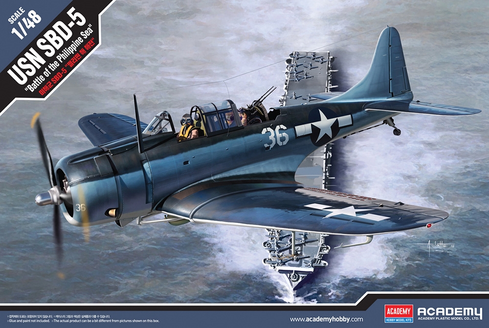 US Navy SBD-5  Battle of the Philippine Sea  Dive Bomber Aircraft