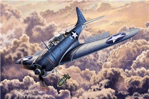 US Navy SBD-2 Dauntless “Midway” Dive Bomber Aircraft