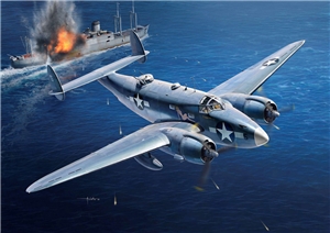 US Navy PV-1  Solomon Islands Theatre  Medium Bomber Aircraft