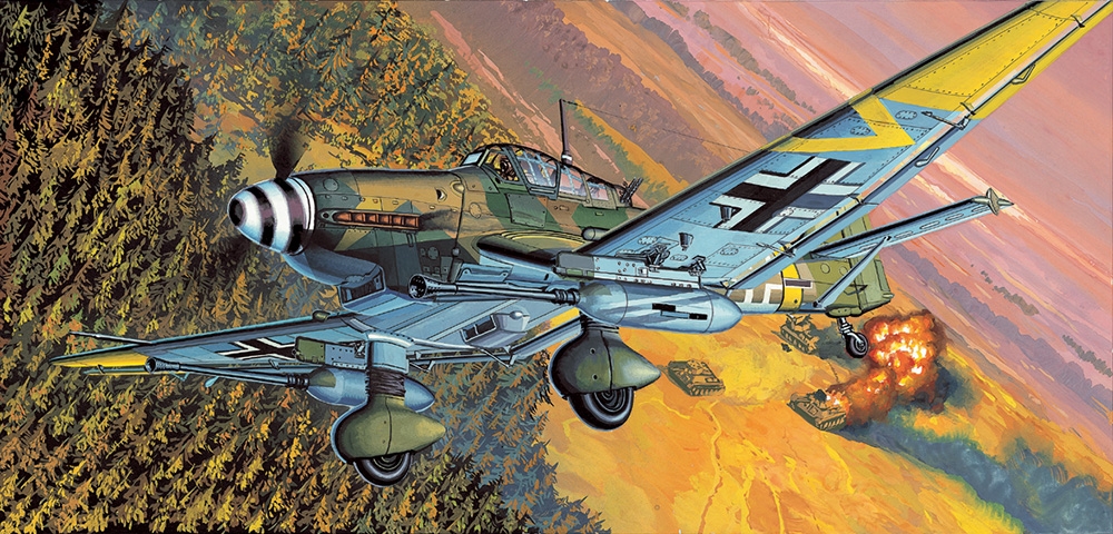 German Air Force Junkers Ju-87G-2 Stuka Fighter Aircraft