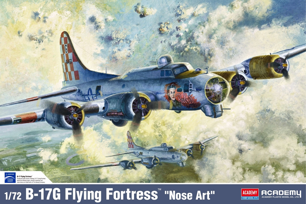 US Air Force B-17G Flying Fortress 'Nose Art' Heavy Bomber Aircraft