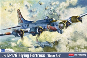 US Air Force B-17G Flying Fortress 'Nose Art' Heavy Bomber Aircraft