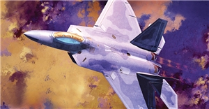 US Air Force F-22A Raptor Fighter Aircraft
