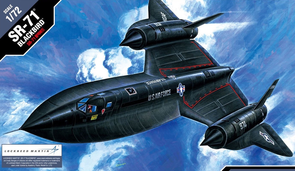US Air Force SR-71 Blackbird Reconnaissance Aircraft
