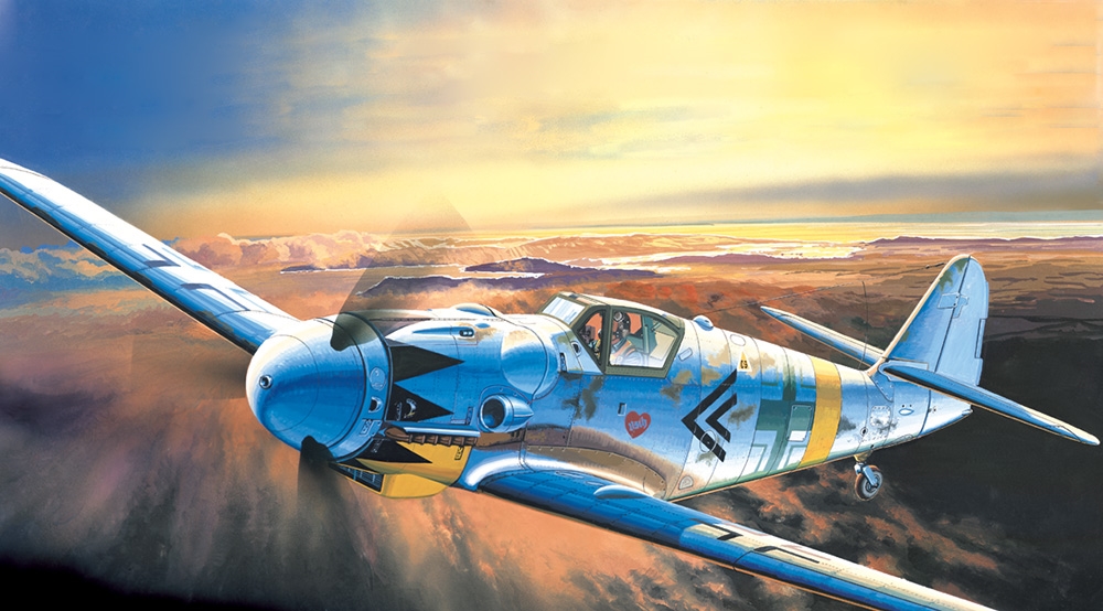 German Air Force Messerschmitt Bf 109G-14 Fighter Aircraft