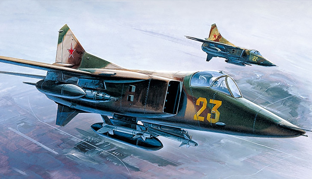 Soviet Air Force MiG-27 Flogger D Fighter Aircraft