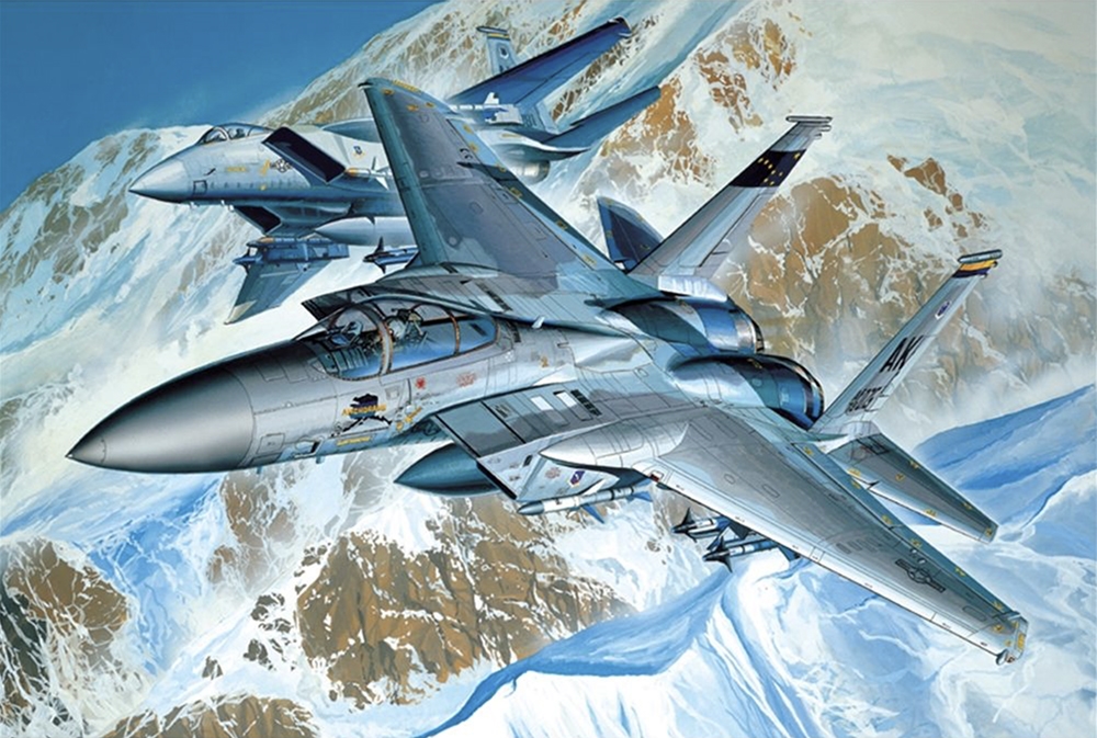 US Air Force F-15C Eagle Fighter Aircraft