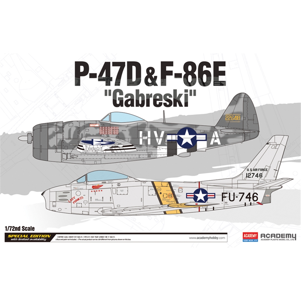 P-47D & F-86E 'Gabreski'