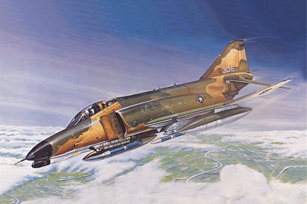 US Air Force F-4E Phantom II Fighter Aircraft