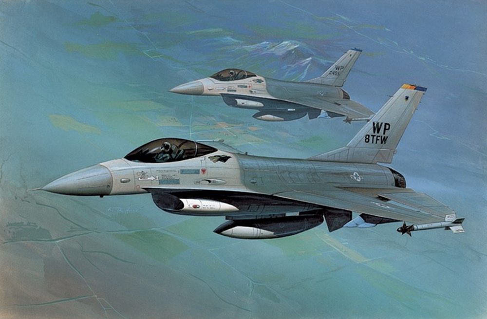 US Air Force F-16A/C Fighting Falcon Fighter Aircraft