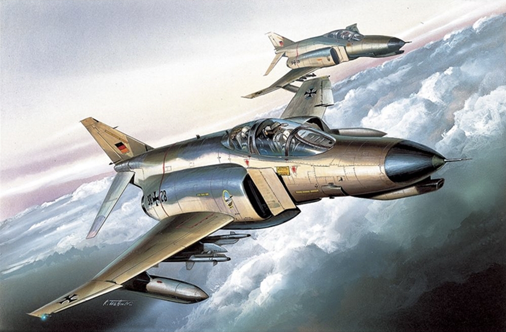 German Air Force F-4F Phantom Fighter Aircraft