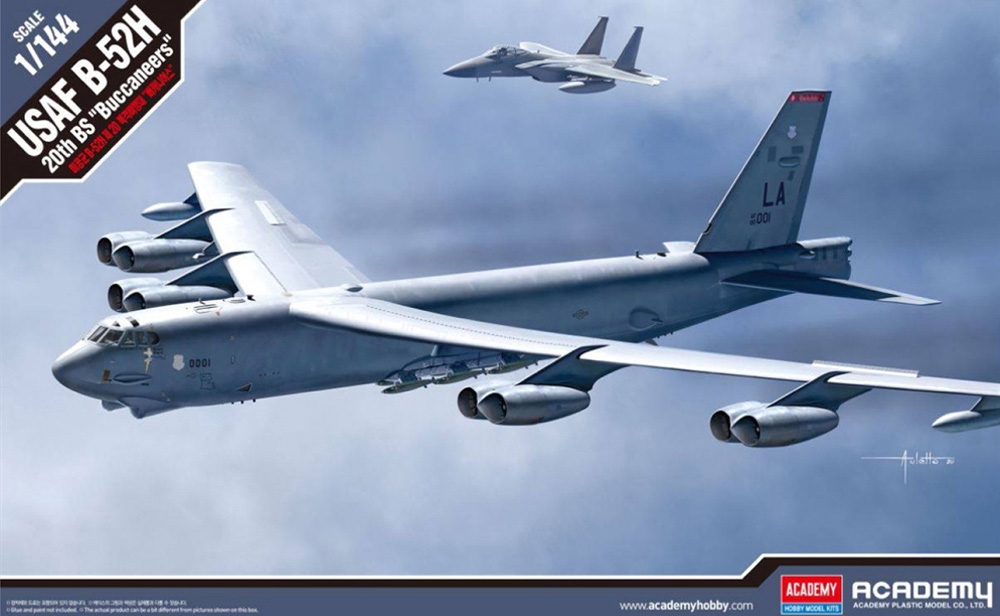 US Air Force B-52H Stratofortress 20th BS  Buccaneers  Bomber Aircraft
