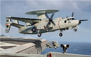 US Navy E-2C VAW-113  Black Eagles  Early Warning Aircraft