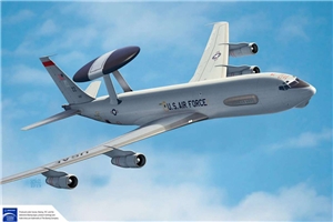 US Air Force E-3G Sentry AEW&C 2023 Early Warning Aircraft