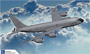 US Air Force KC-135R Stratotanker Aerial Refueling Aircraft