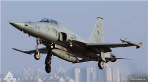 Korean Air Force KF-5E Tiger II Fighter Aircraft