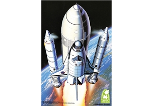 PKAY12707 NASA Space Shuttle & Booster