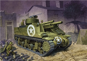 US Army M7 Priest Self-Propelled Artillery Gun