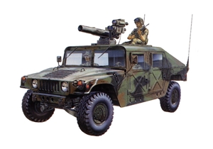 US Army M996 Hummer TOW Missile Carrier Vehicle