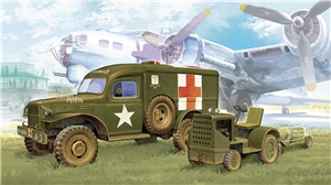 US Army WWII Ambulance & Towing Tractor
